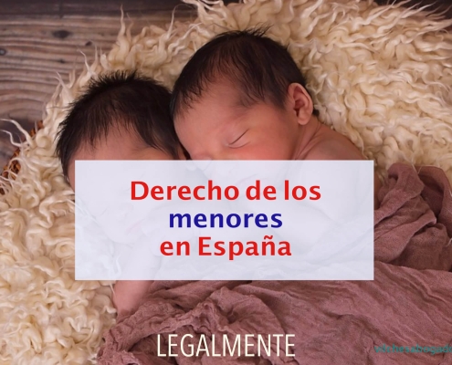 derecho de los menores en España (1)
